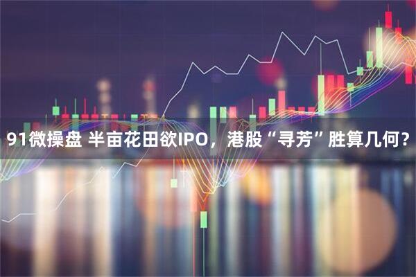 91微操盘 半亩花田欲IPO，港股“寻芳”胜算几何？